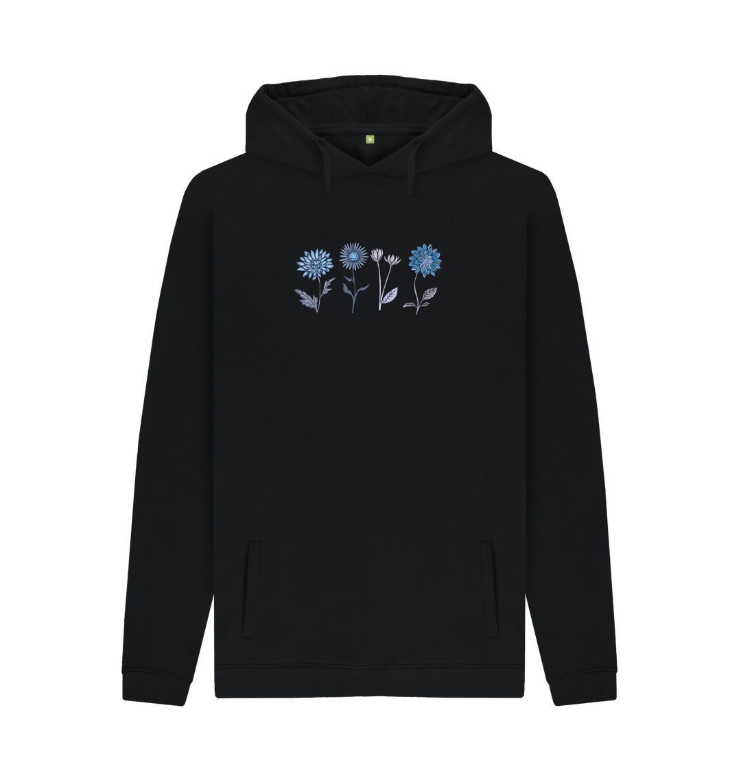 Black Sea Flower Hoodie