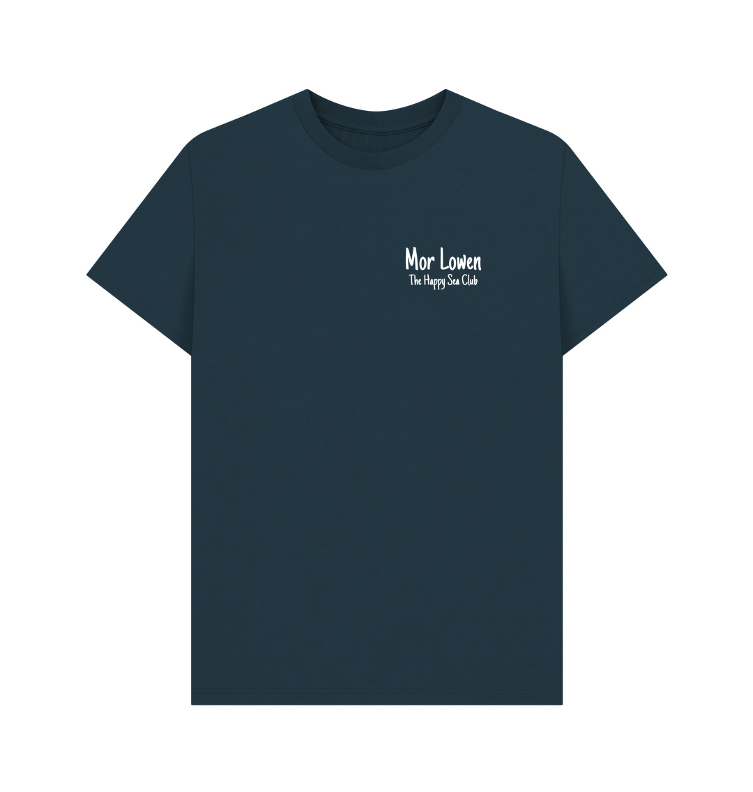 Denim Blue Reverse Happy Sea Club Tee