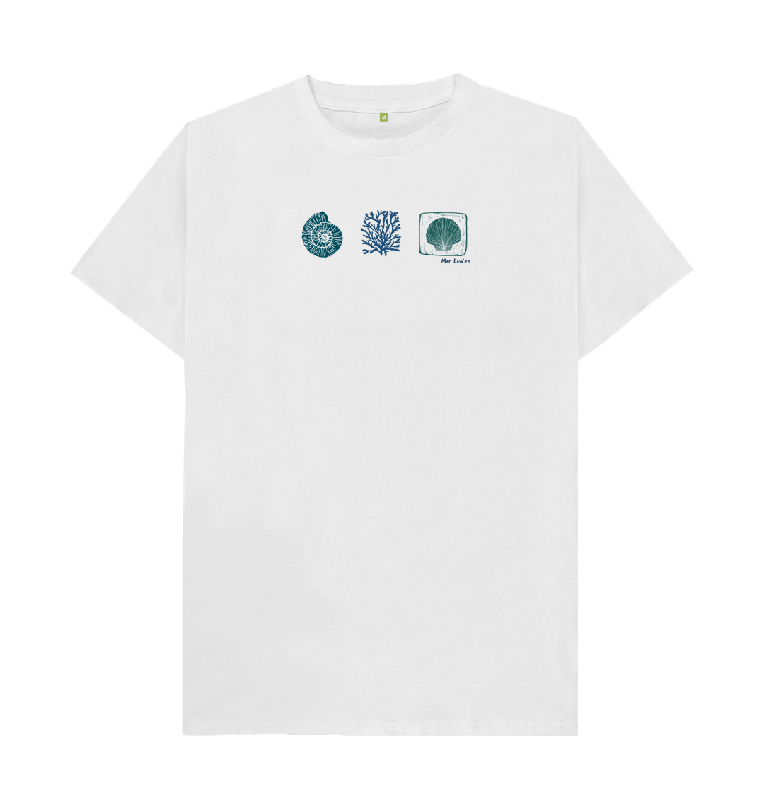 White Seabed Treasures - Regular Tee