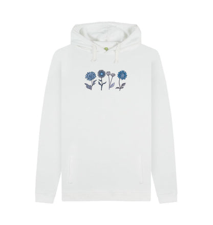 White Sea Flower Hoodie