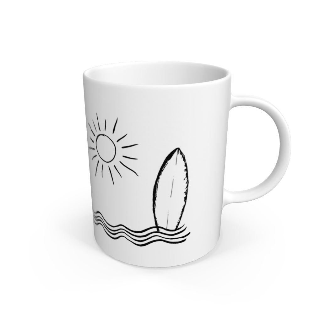 White The Happy Sea Club Mug