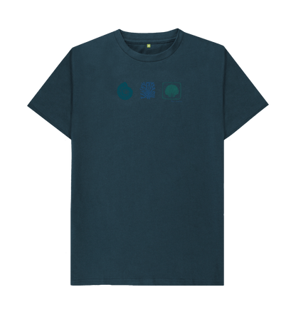 Denim Blue Seabed Treasures - Regular Tee