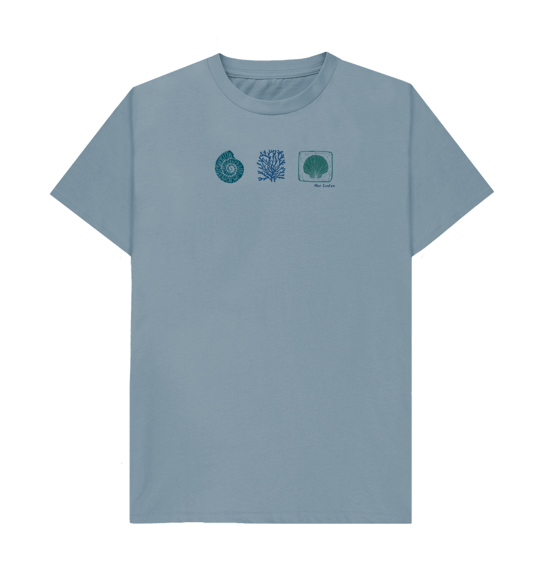 Stone Blue Seabed Treasures - Regular Tee